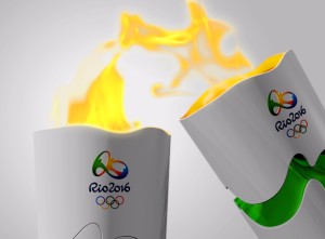 Revezamento Tocha Olimpica Olimpíadas Rio de Janeiro 2016