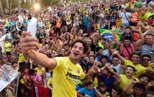 Alexandre Pato na Selfie na Festa Villareal