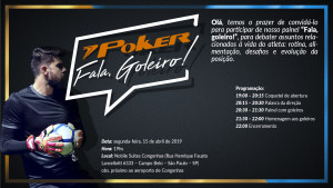 Convite II Fala Goleiro Poker São Paulo 2019